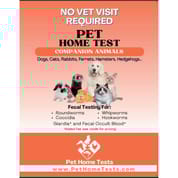 Test@Home Fecal Worm Test Kit for Pets 1 ct
