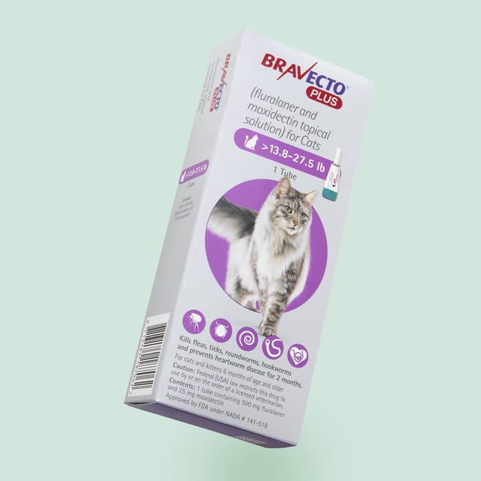 Bravecto Plus 13.8-27.5 lbs 3 pk product detail number 1.0