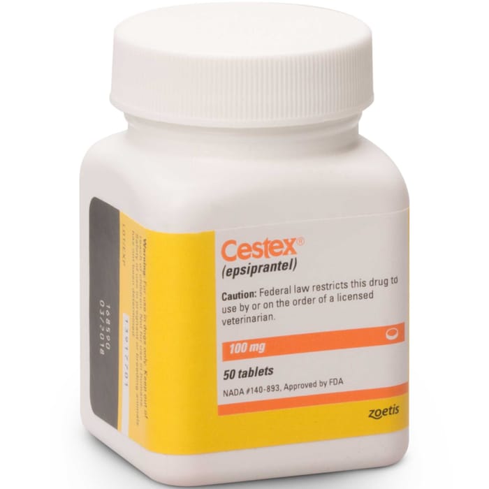 Cestex 100 mg (sold per tablet) product detail number 1.0