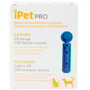 iPet PRO Blood Glucose Monitoring System Lancets 100 ct