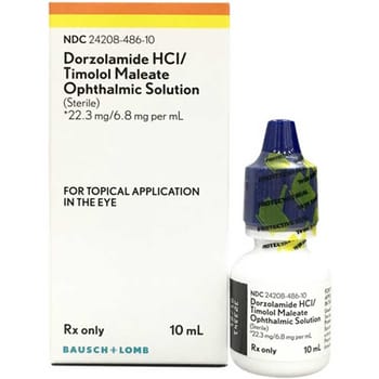 Dorzolamide / Timolol Eye Drops 10 ml Bottle-product-tile