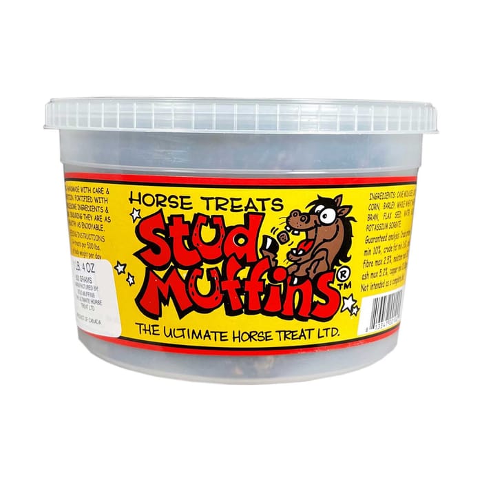 Stud Muffins Horse Treats 10 oz Tub (approx. 10 treats) product detail number 1.0