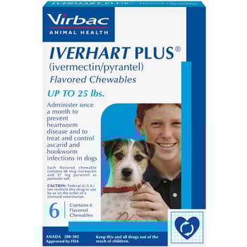 Iverhart Plus Up to 25 lbs 6 pk-product-tile