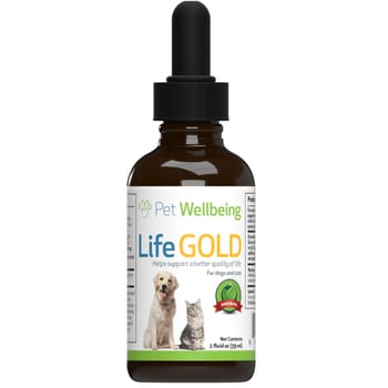 Pet Wellbeing Life Gold Immune, Antioxidant, & Detoxification Support for Dogs & Cats- 2 oz Bottle-product-tile