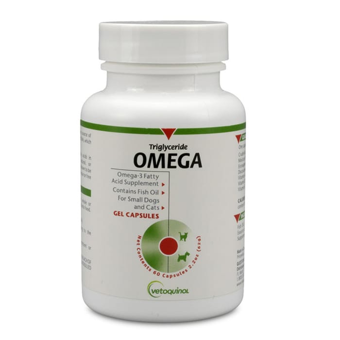 Triglyceride Omega Capsules for Cats and Small Dogs 60ct product detail number 1.0
