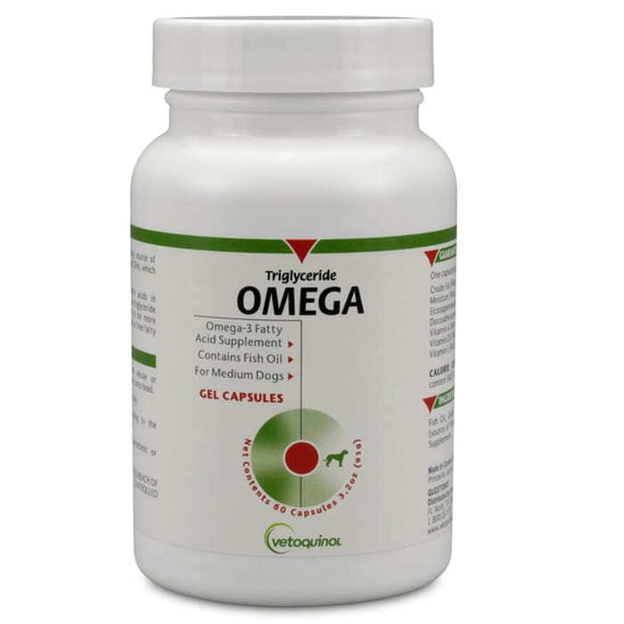 Triglyceride Omega Capsules for Medium Dogs 60ct product detail number 1.0