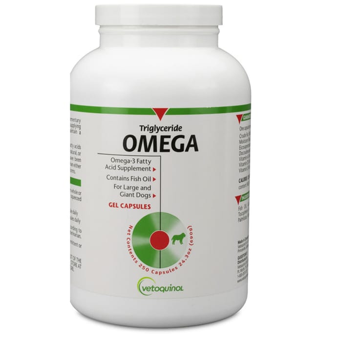 Triglyceride Omega Capsules for Large Dogs 250ct product detail number 1.0