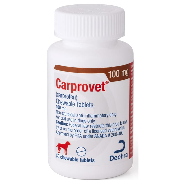 Carprovet Chewable 100mg Tablets 30ct product detail number 1.0