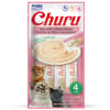 Inaba Churu Puree Tuna with Salmon, 4pk