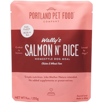 Portland Pet Food Company Homestyle Dog Meals - Wally's Salmon N' Rice 9oz-product-tile