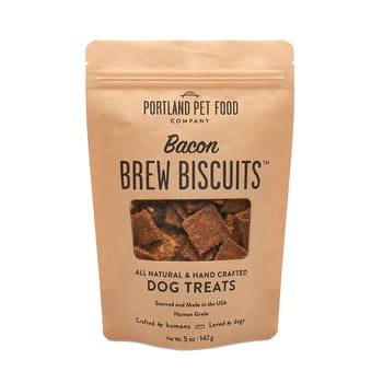 Portland Pet Food Company Bacon Original Brew Biscuits 5oz-product-tile