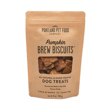 Portland Pet Food Company Pumpkin Original Brew Biscuits 5oz-product-tile