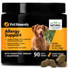 Pet Honesty Allergy Support Peanut Butter Flavored Soft Chews Allergy & Immune Supplement for Dogs 90 Count
