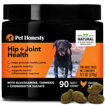 Pet Honesty Hip + Joint Health Chicken Flavored Soft Chews Hip and Joint Mobility Supplement for Dogs 90 Count-product-tile