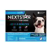 Nextstar Flea and Tick Topical for Dogs 5-22 pounds 3 Count