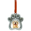 Pearhead Paw Print Pet Photo Ornament