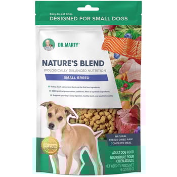Dr. Marty Nature's Blend Small Breed Premium Freeze-Dried Raw Dog Food for Small Dogs 6 oz Bag-product-tile