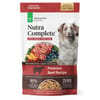 Ultimate Pet Nutrition Nutra Complete Freeze Dried Raw Beef Dog Food 5 oz Bag