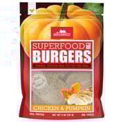 Bark & Harvest SuperFood Burgers Chicken & Pumpkin Flavor Dog Chew Treats