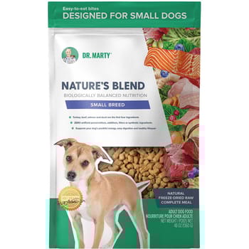 Dr. Marty Nature's Blend Small Breed Premium Freeze-Dried Raw Dog Food for Small Dogs 48 oz Bag-product-tile