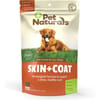 Pet Naturals Skin + Coat Chew Supplement for Dogs - 30 Count