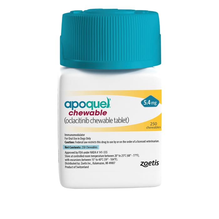 Apoquel Chewable for Dogs - 5.4 mg (sold per chewable) product detail number 1.0