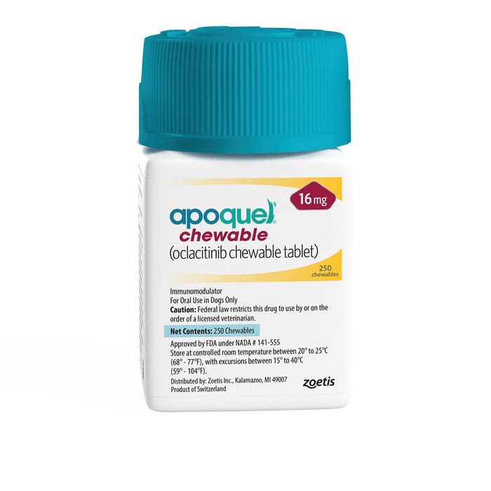 Apoquel Chewable for Dogs - 16 mg (sold per chewable) product detail number 1.0