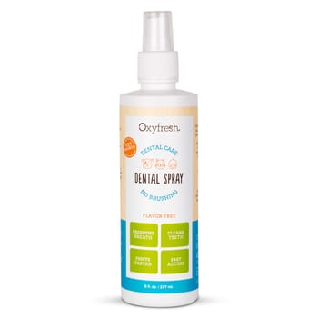 Oxyfresh Premium Pet Dental Spray Bad Breath Solution for Dogs & Cats 8 oz Bottle-product-tile