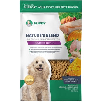 Dr. Marty Nature's Blend Healthy Digestion Freeze Dried Raw Dog Food - 48 oz Bag-product-tile