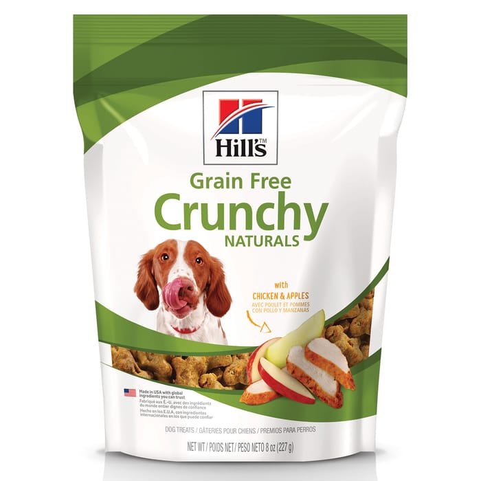 Hill's Grain Free Crunchy Naturals with Chicken & Apples Dog Treats -  8 oz Bag product detail number 1.0