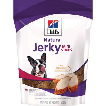 Hill's Natural Jerky Mini-Strips with Real Chicken Dog Treats - 7.1 oz Bag-product-tile