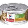 Hill's Science Diet Adult 7+ Senior Vitality Chicken & Vegetable Stew Wet Cat Food - 2.9 oz Cans - Case of 24