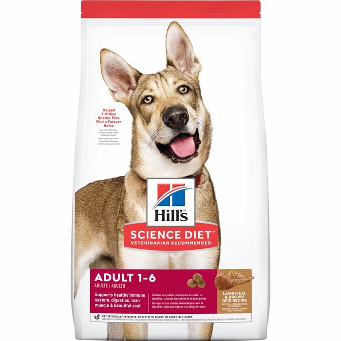Hill's Science Diet Adult Lamb Meal & Brown Rice Dry Dog Food - 33 lb Bag product detail number 1.0