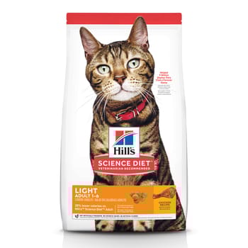 Hill's Science Diet Adult Light Chicken Recipe Dry Cat Food - 16 lb Bag-product-tile