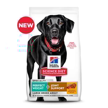 Hill's Science Diet Adult Perfect Weight & Joint Support Large Breed Chicken Dry Dog Food - 25 lb Bag-product-tile