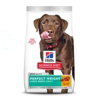 Hill's Science Diet Adult Perfect Weight Large Breed Chicken Dry Dog Food - 25 lb Bag-product-tile