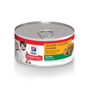 Hill's Science Diet Kitten Tender Chicken Dinner Wet Cat Food