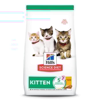 Hill's Science Diet Kitten Chicken Recipe Dry Cat Food - 3.5 lb Bag-product-tile