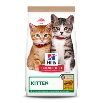 Hill's Science Diet Kitten No Corn, Wheat or Soy Chicken Recipe Dry Cat Food - 3.5 lb Bag-product-tile
