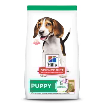 Hill's Science Diet Puppy Lamb Meal & Brown Rice Dry Dog Food - 4 lb bag-product-tile