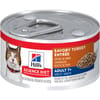 Hill's Science Diet Adult 7+ Savory Turkey Entree Wet Cat Food - 2.9 oz Cans - Case of 24