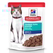 Hill's Science Diet Adult 7+ Tender Tuna Dinner Wet Cat Food Pouches