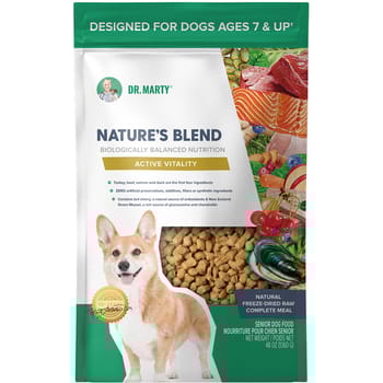 Dr. Marty Nature's Blend Active Vitality Premium Freeze-Dried Raw Senior Dog Food 48 oz Bag-product-tile