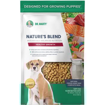Dr. Marty Nature's Blend Healthy Growth Premium Freeze-Dried Raw Puppy Food 48 oz Bag-product-tile