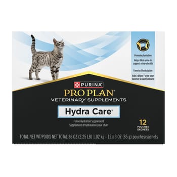Purina Pro Plan Veterinary Supplements Hydra Care Cat Supplement - 3 oz. Pouches - Case of 12-product-tile