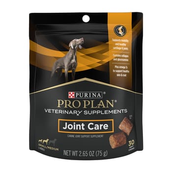 Purina Pro Plan Veterinary Joint Care Dog Hip and Joint Supplement - Small/Medium - 2.65 oz. Pouch-product-tile