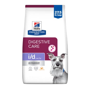 Hill's Prescription Diet i/d Low Fat Digestive Care Chicken Flavor Dry Dog Food-product-tile