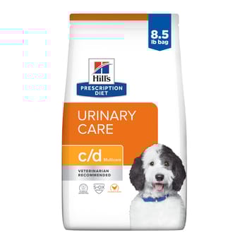 Hill's Prescription Diet c/d Multicare Urinary Care Chicken Flavor Dry Dog Food - 8.5 lb Bag-product-tile