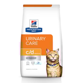 Hill's Prescription Diet c/d Multicare Urinary Care with Ocean Fish Dry Cat Food - 4 lb Bag-product-tile