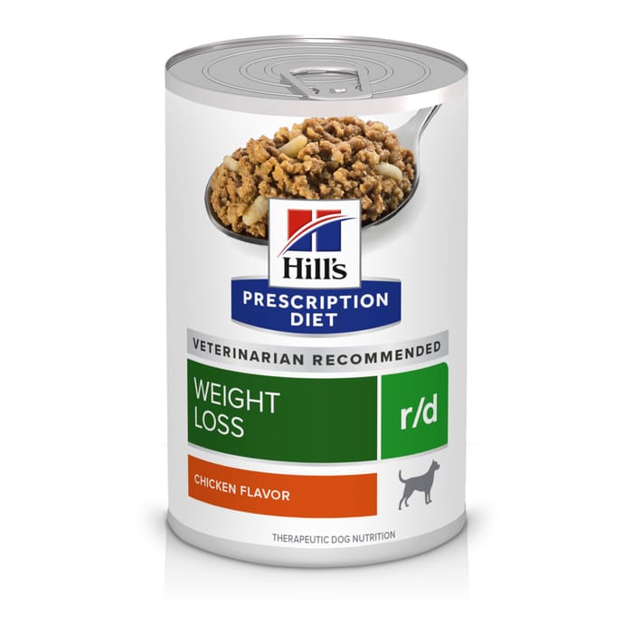 Hill's Prescription Diet r/d Weight Reduction Chicken Flavor Wet Dog Food - 12.3 oz Cans - Case of 12 product detail number 1.0